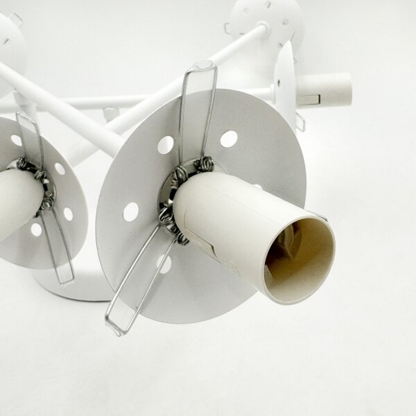 Lampadario a plafone MALENA 6xE14/5W/230V bianco