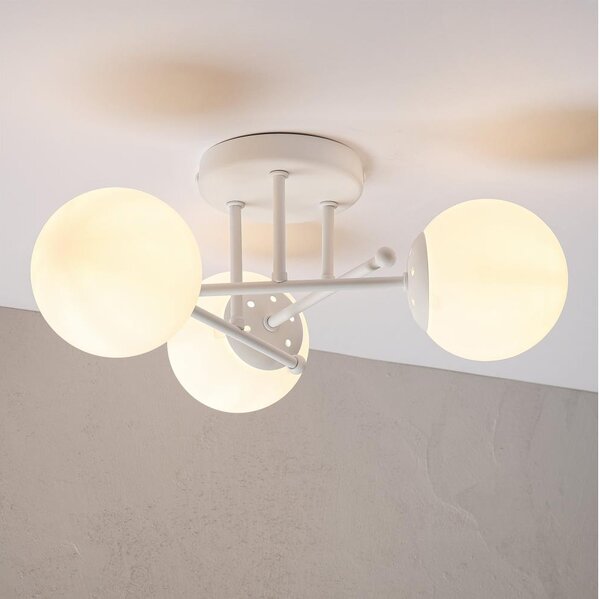 Lampadario a plafone MALENA 3xE14/5W/230V bianco