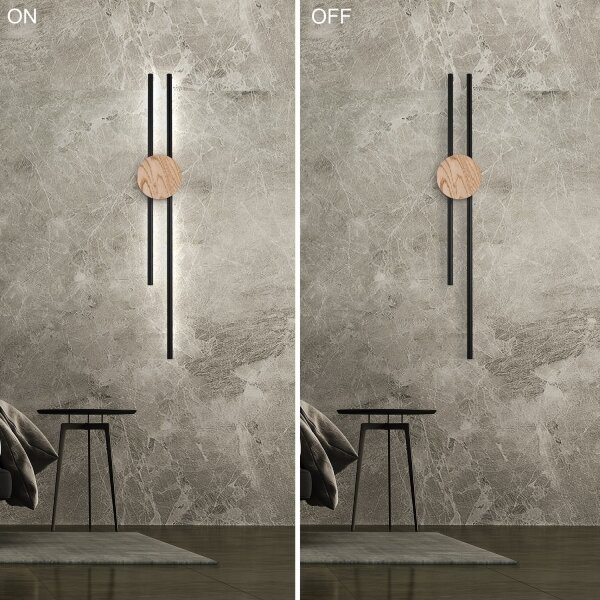 Brilagi - Applique a LED WOODY COLLINE LED/15W/230V 80 cm quercia