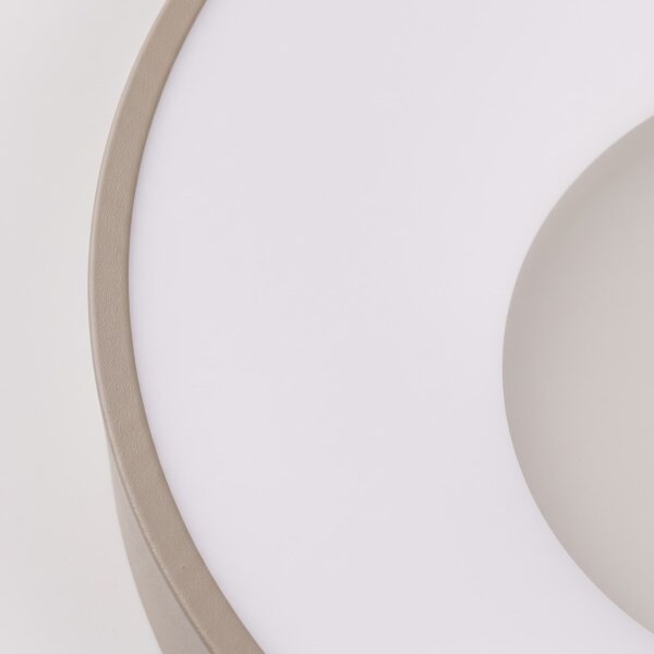 BRILAGI - plafoniera LED dimmerabile FALCON II LED/67W/230V bianco/beige + telecomando