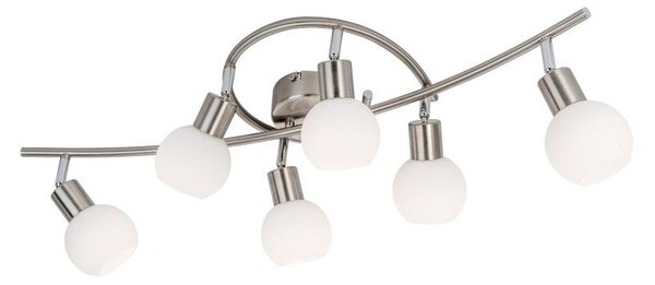 Globo 671606016X - Lampadario a plafone LED LOXY 6xE14/5W/230V