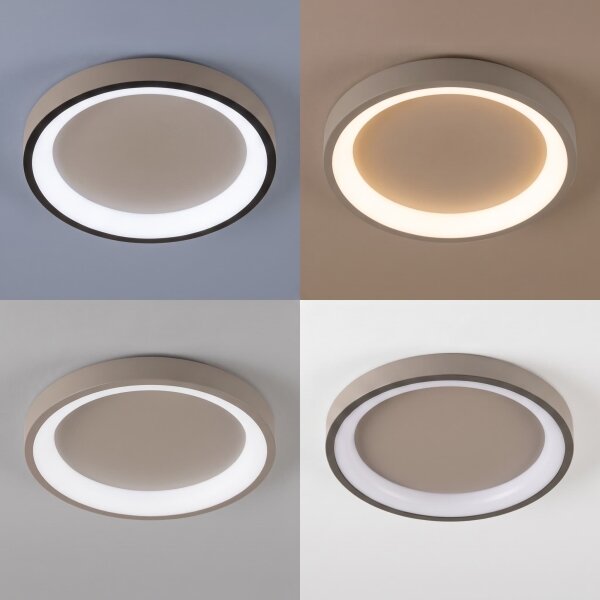 BRILAGI - Plafoniera LED dimmerabile FALCON SLIM LED/42W/230V beige + DO