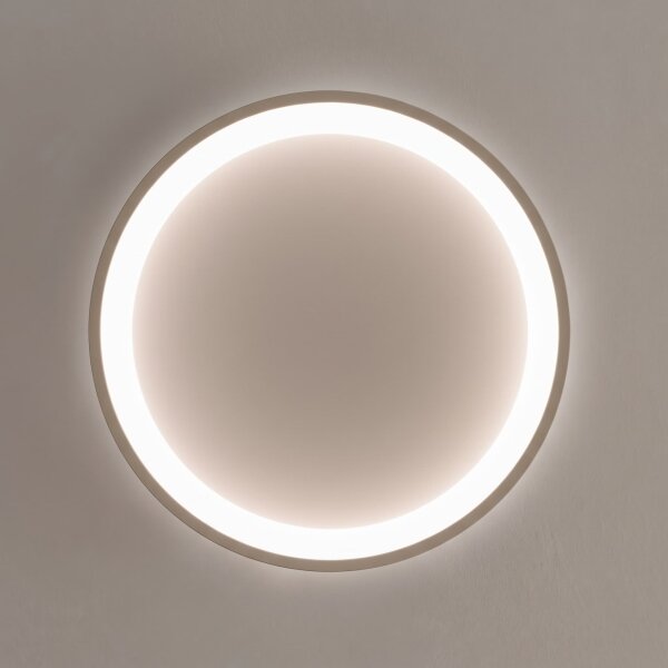 BRILAGI - Plafoniera LED dimmerabile FALCON SLIM LED/42W/230V bianco/beige + con telecomando