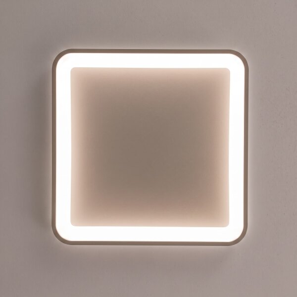 BRILAGI - Plafoniera LED dimmerabile FALCON SLIM LED/50W/230V 50x50 cm beige + telecomando
