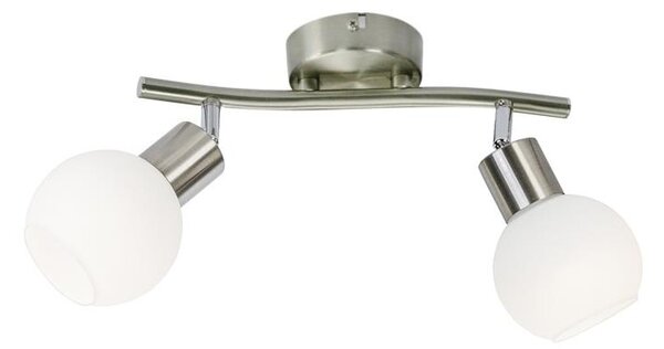 Globo 871602016X - Faretto LED LOXY 2xE14/5W/230V