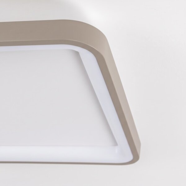 BRILAGI - Plafoniera dimmerabile LED FALCON SLIM LED/50W/230V bianco/beige + telecomando