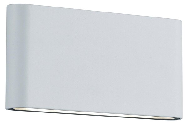 Applique da Esterno a LED in Alluminio Bianco Opaco