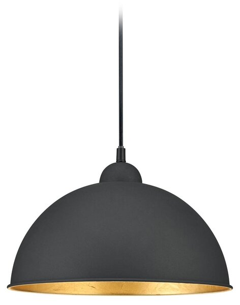 Lampada a Sospensione da Interno in Metallo Nero