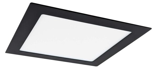 Lampada LED da incasso VEGA LED/12W/230V 2900/3900/5800K 17,5x17,5 cm nero
