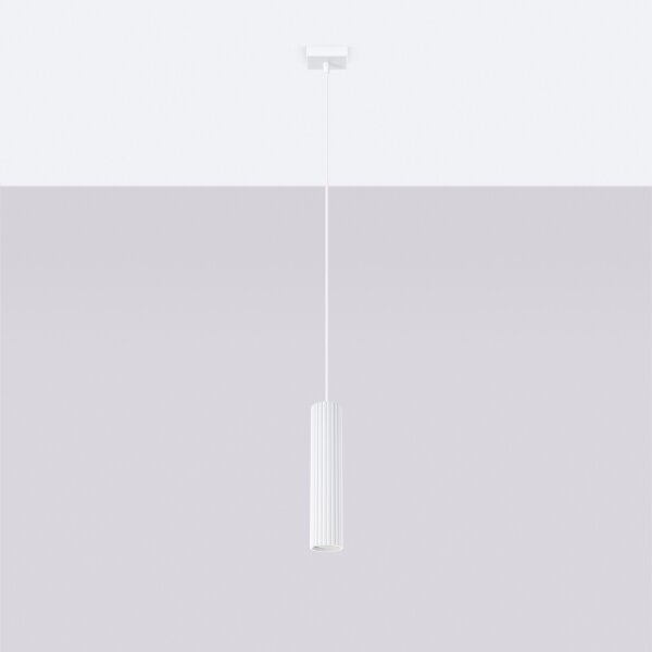 Brilagi - Lampadario LED a sospensione CRESTO con cavo 1xGU10/10W/230V, bianco