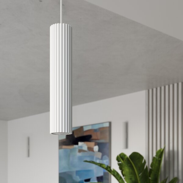 Brilagi - Lampadario LED a sospensione CRESTO con cavo 1xGU10/10W/230V, bianco