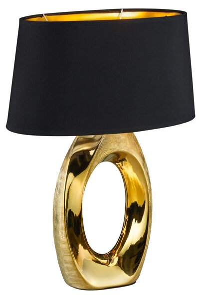 Lampada tavolo da Interno E27 in Vetroceramica Oro