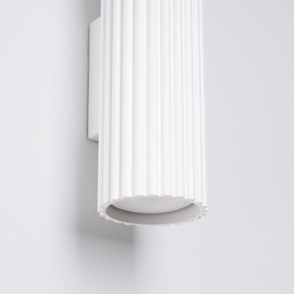 Sollux SL.1539 - Applique KARBON 2xGU10/10W/230V bianco