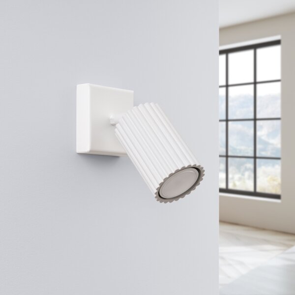 Brilagi - Faretto LED da parete CRESTO 1xGU10/10W/230V bianco
