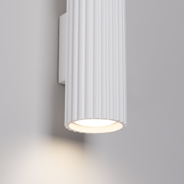 Sollux SL.1539 - Applique KARBON 2xGU10/10W/230V bianco