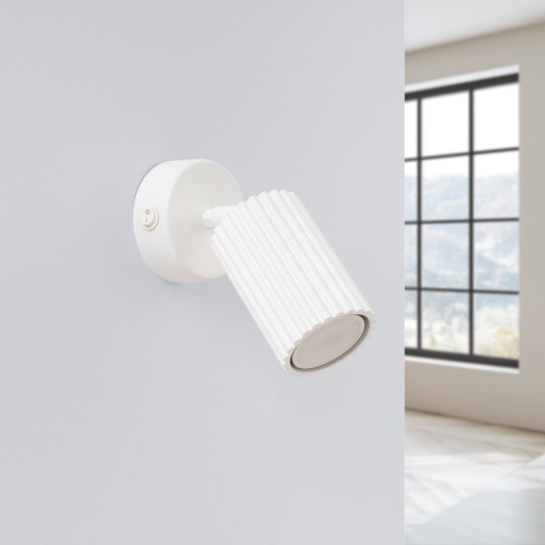 Brilagi - Faretto da parete LED CRESTO 1xGU10/10W/230V bianco