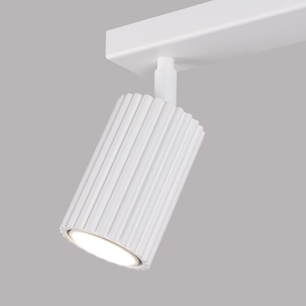 Sollux SL.1542 - Faretto KARBON 2xGU10/10W/230V bianco