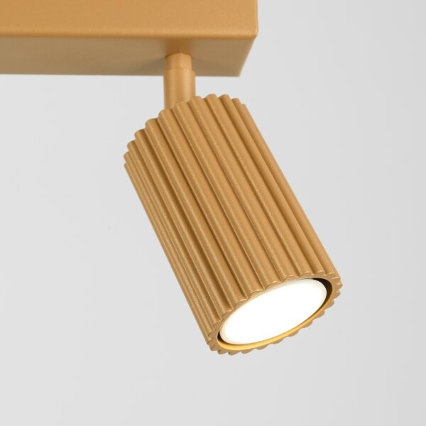 Sollux SL.1561 - Faretto KARBON 2xGU10/10W/230V oro