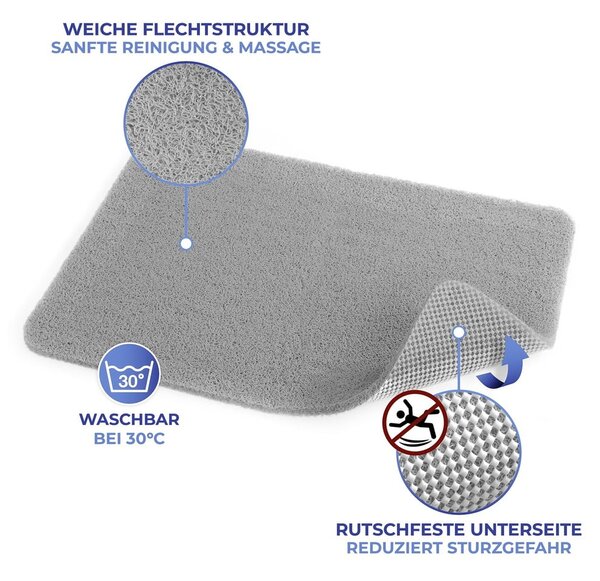 Tappetino doccia antiscivolo 60x40 cm - Maximex