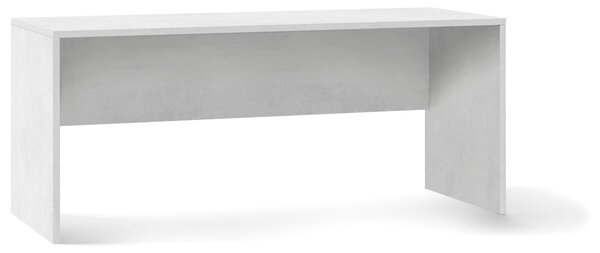 Scrivania 180x76x69 cm Ossido Bianco