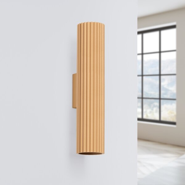 Brilagi - Applique LED CRESTO 2xGU10/10W/230V 30 cm dorata