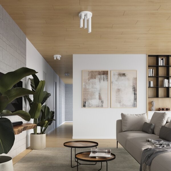 Sollux SL.1464 - Faretto LAGOS 3xGU10/10W/230V bianco