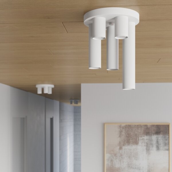 Sollux SL.1464 - Faretto LAGOS 3xGU10/10W/230V bianco