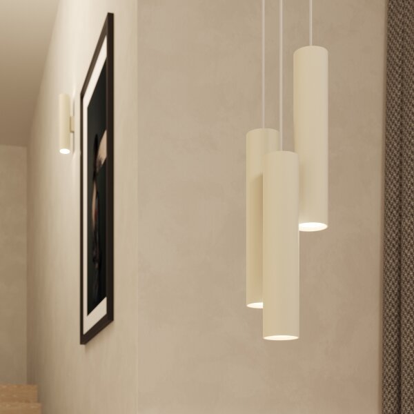 Sollux SL.1483 - Applique LAGOS 2xGU10/10W/230V color crema