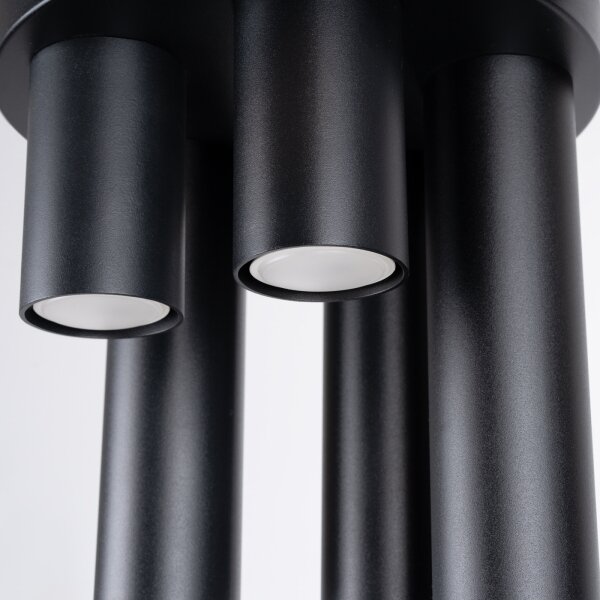 Sollux SL.1467 - Faretto LAGOS 5xGU10/10W/230V nero