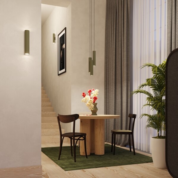 Sollux SL.1488 - Applique LAGOS 2xGU10/10W/230V verde