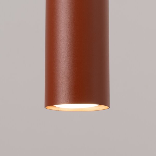 Sollux SL.1490 - Lampadario a sospensione con filo LAGOS 2xGU10/10W/230V rosso