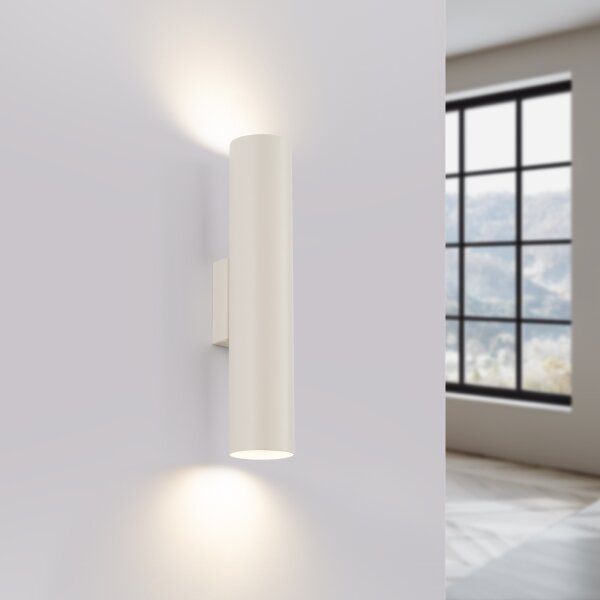 Sollux SL.1483 - Applique LAGOS 2xGU10/10W/230V color crema