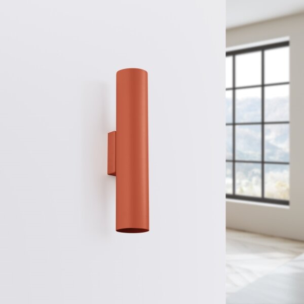 Sollux SL.1493 - Applique LAGOS 2xGU10/10W/230V rosso