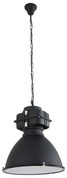Lampada a sospensione - nero - Densi - vetro metallo - Ø 47cm - E27 - 7779ZW - Mexlite