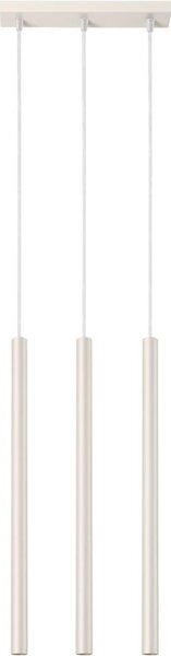 Sollux SL.1514 - Lampadario a sospensione con filo PASTELO 3xG9/8W/230V color crema