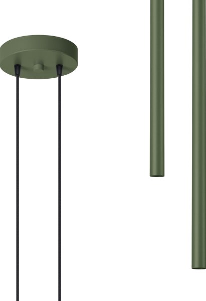 Sollux SL.1519 - Lampadario a sospensione con filo PASTELO 2xG9/8W/230V verde