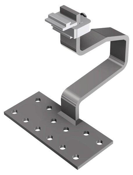 Gancio per tetto SL-A2-45 X - Fissaggio per tetto/facciata fotovoltaica 13145-02