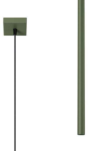 Sollux SL.1518 - Lampadario a sospensione con filo PASTELO 1xG9/8W/230V verde