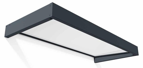 Tettoia da scrivania Sophia 215x95 satinata