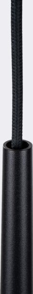 Sollux SL.1462 - Lampadario a sospensione con filo BLISS 1xG9/8W/230V nero