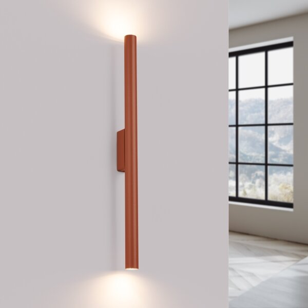 Sollux SL.1529 - Applique PASTELO 2xG9/8W/230V rosso