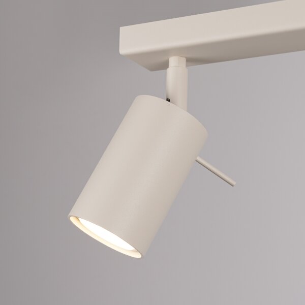 Sollux SL.1495 - Faretto RING 2xGU10/10W/230V color crema