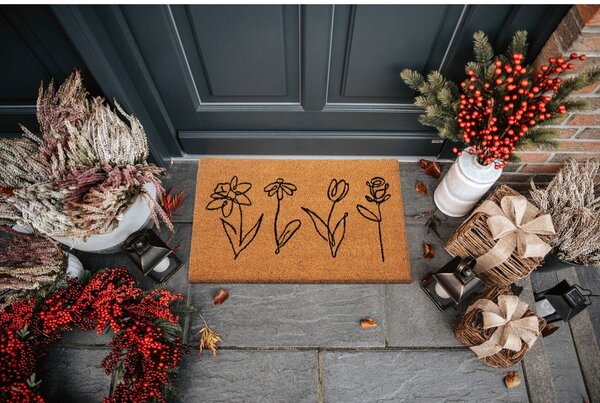 Zerbino in fibre di cocco 40x70 cm Wildflowers – Hanse Home