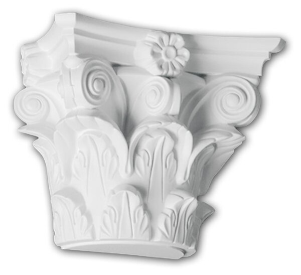 Profhome 115010 Testa a semicolonna in stile corinzio