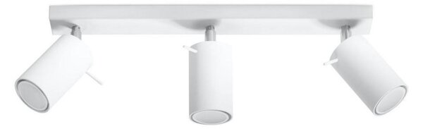 Sollux SL.0089 - Faretto RING 3 3xGU10/10W/230V bianco