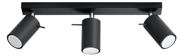 Sollux SL.0093 - Faretto RING 3 3xGU10/10W/230V nero
