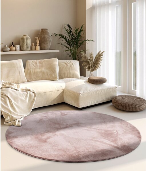 Tappeto rotondo rosa polveroso ø 160 cm Leon – Villeroy&Boch