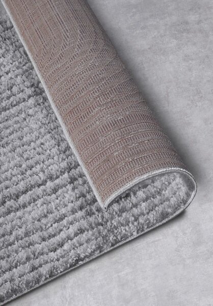 Passatoia grigia 80x240 cm Chappe Light Grey - Elle Decoration