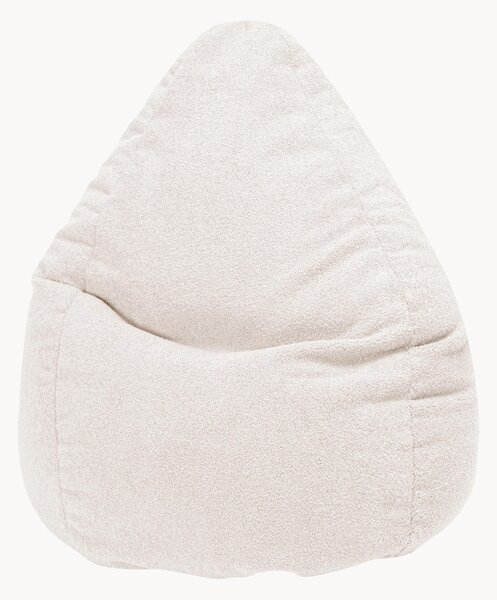 Pouf sacco in bouclé Woolly