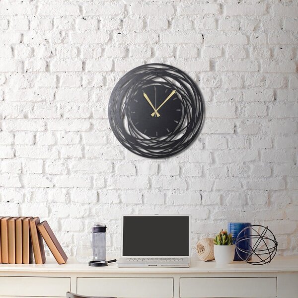 Orologio da parete in metallo Sfera, ø 50 cm - Bystag